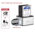 Alles-in-1 HDD Docking 2.5 " en 3.5" IDE SATA aluminium
